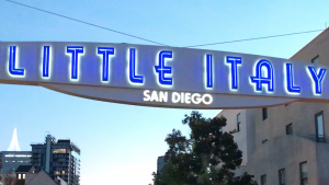 Gateway to Little Italy San Diego